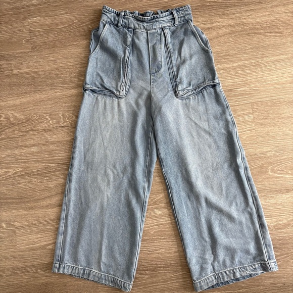 Young, Fabulous and Broke High-Waisted Wide-Leg Jeans - Picture 3 of 12